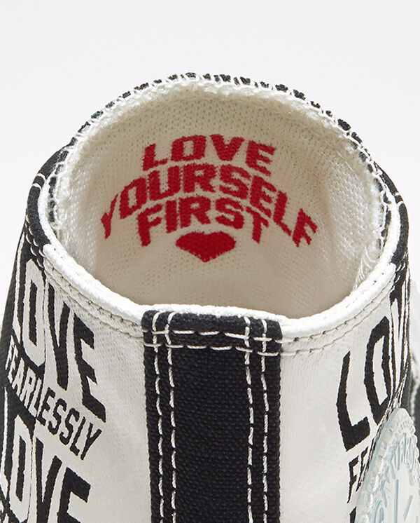 Converse love fearlessly noir deals